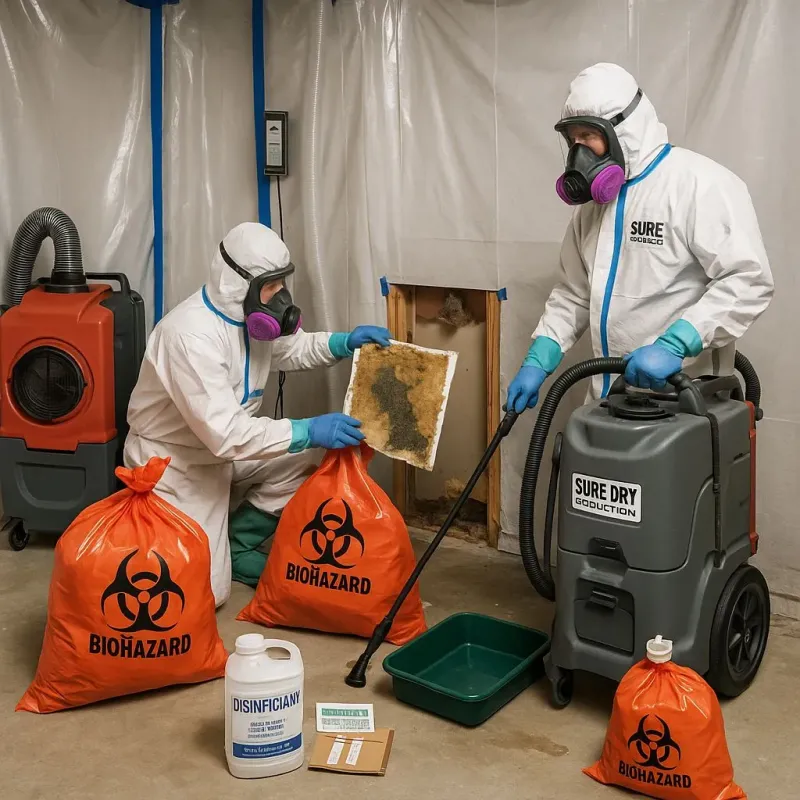 Contaminated Water Handling Protocols process in Georgiana, AL