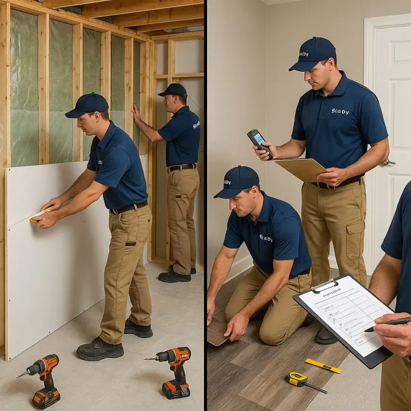 Repairs and Reconstruction process in Georgiana, AL